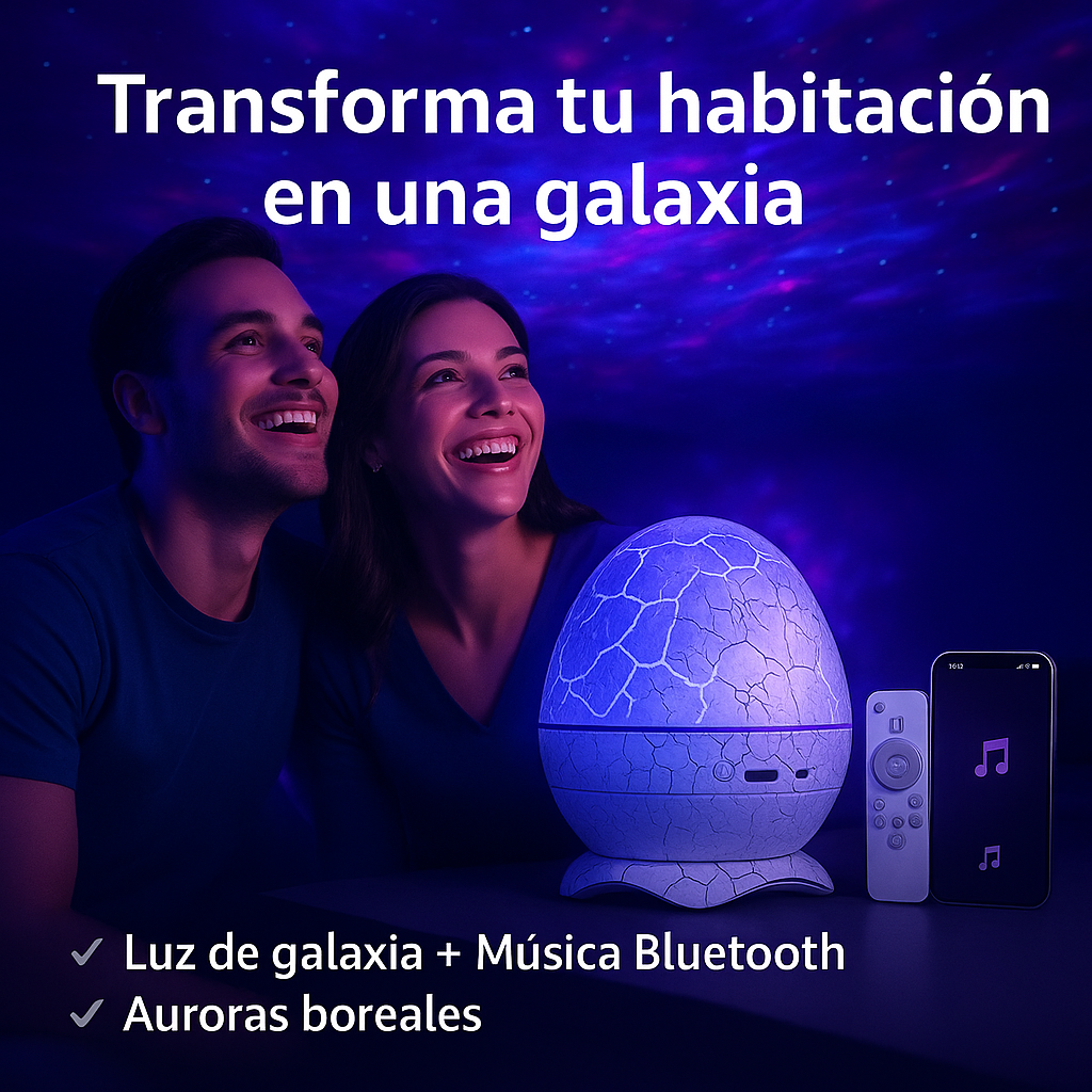 DinoGalaxy™ - Proyector Parlante