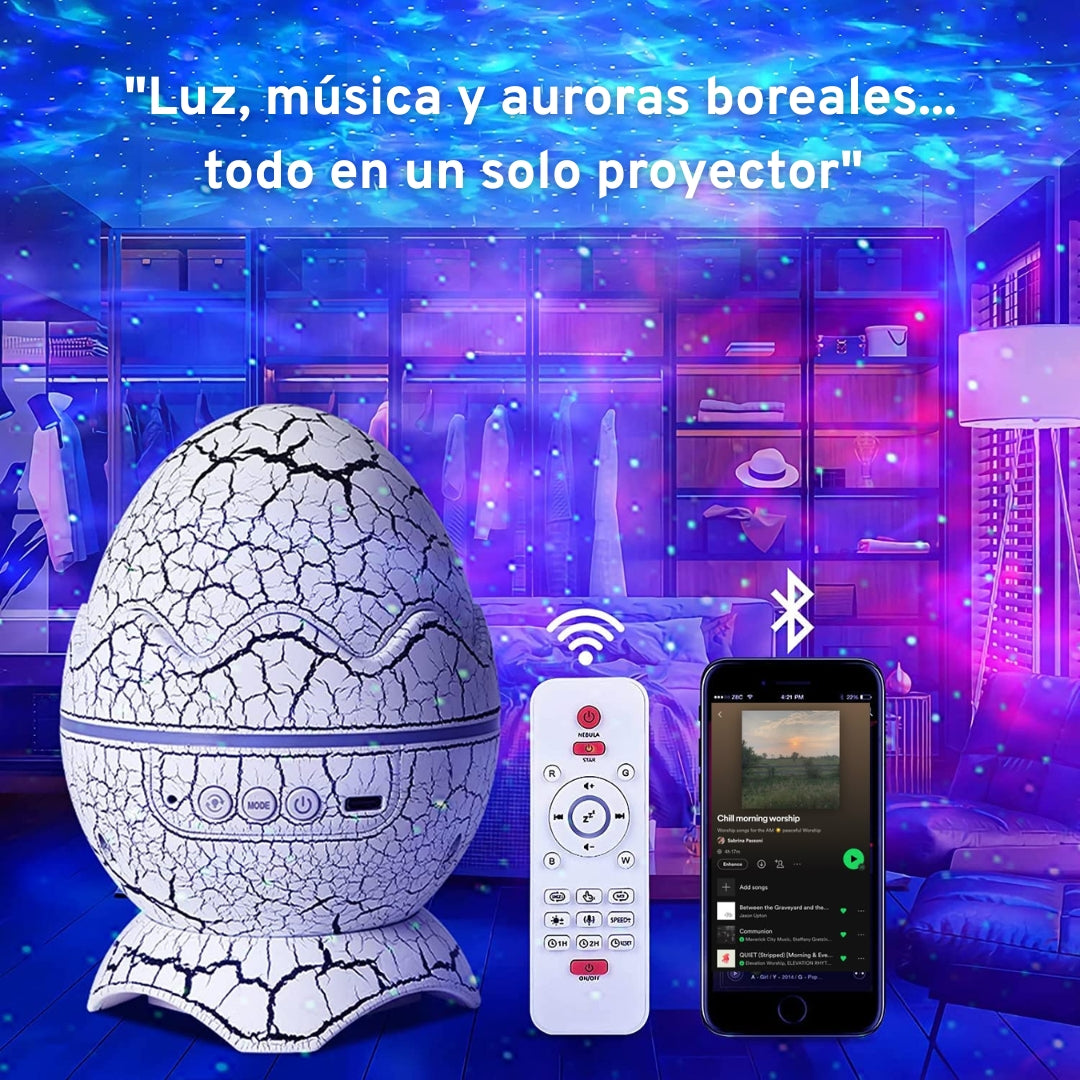 DinoGalaxy™ - Proyector Parlante