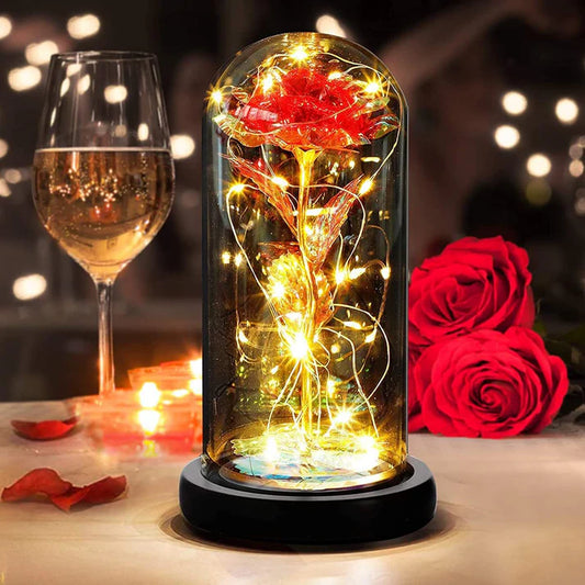 LumiRose™ – Rosa Eterna con alma brillante